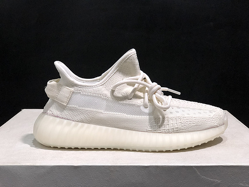 Adidas Originals Yeezy Boost 350 V2 _Bone_ Bone White Ice Cream 2.0 Item No.-23005a2b